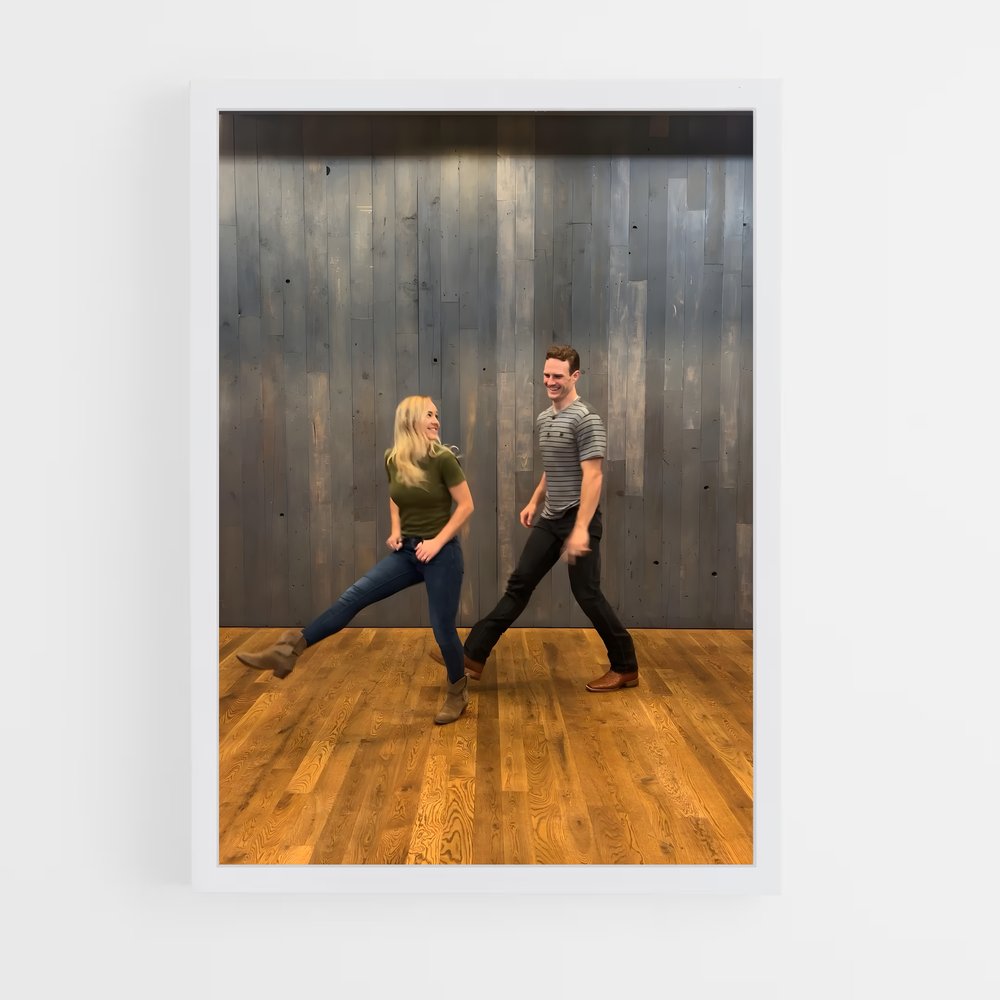 Poster Danse Country (vue 3)